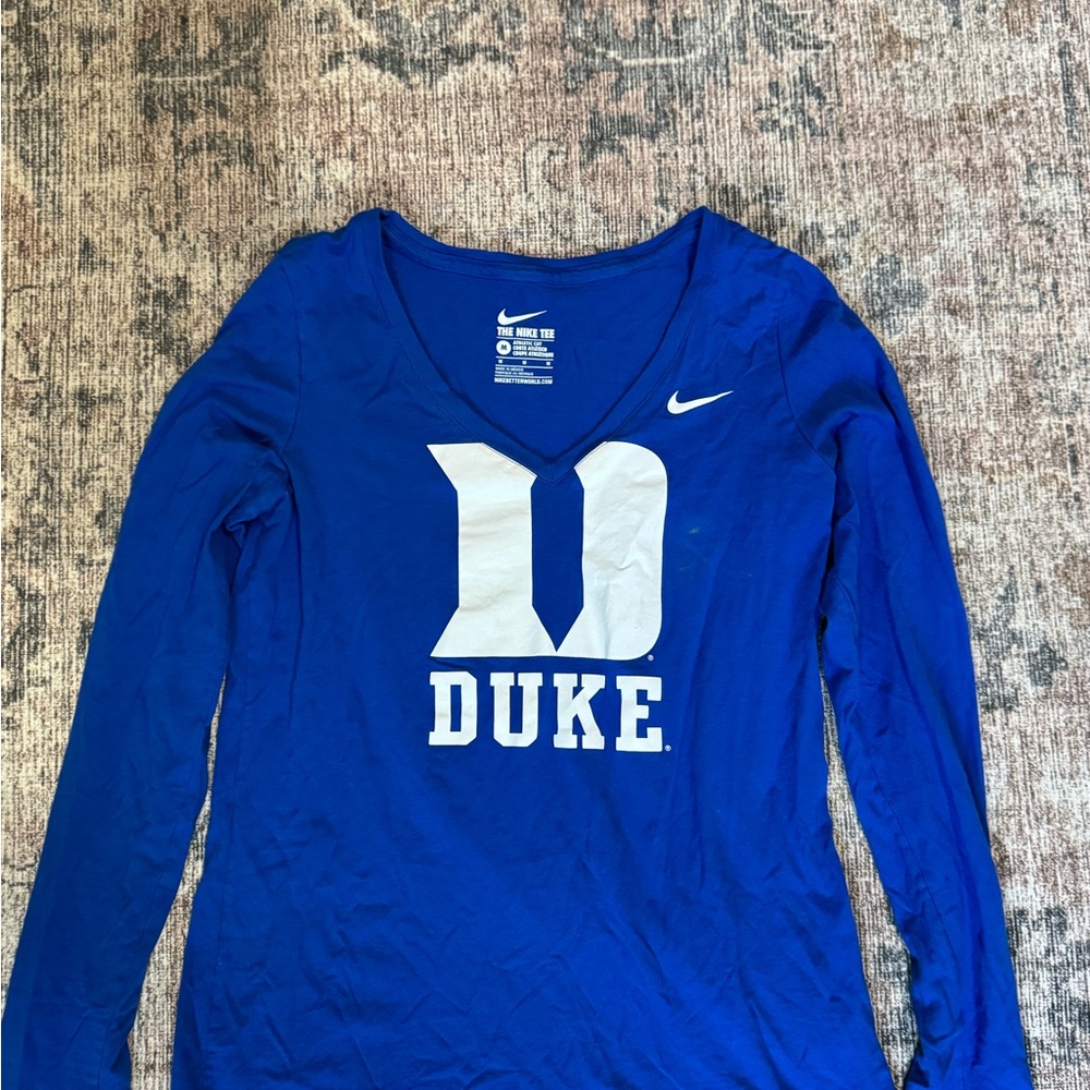 Nike Duke Women's Blue Long Sleeve Top
